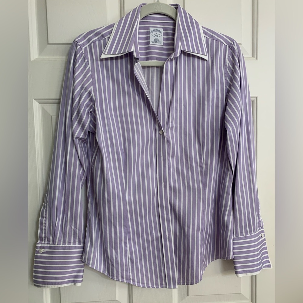 💜Brooks Brothers 346 fitted blouse
